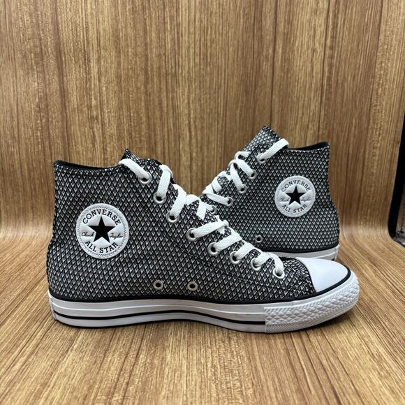 Converse Chuck Taylor All Star Women's High Top Black & White Check Size 9 - Picture 1 of 10
